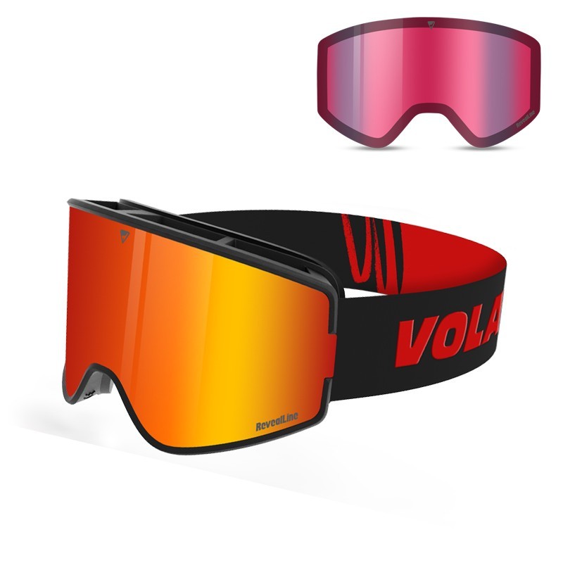MASQUE DE SKI WIDEYES BLEU VOLA 2 ECRANS