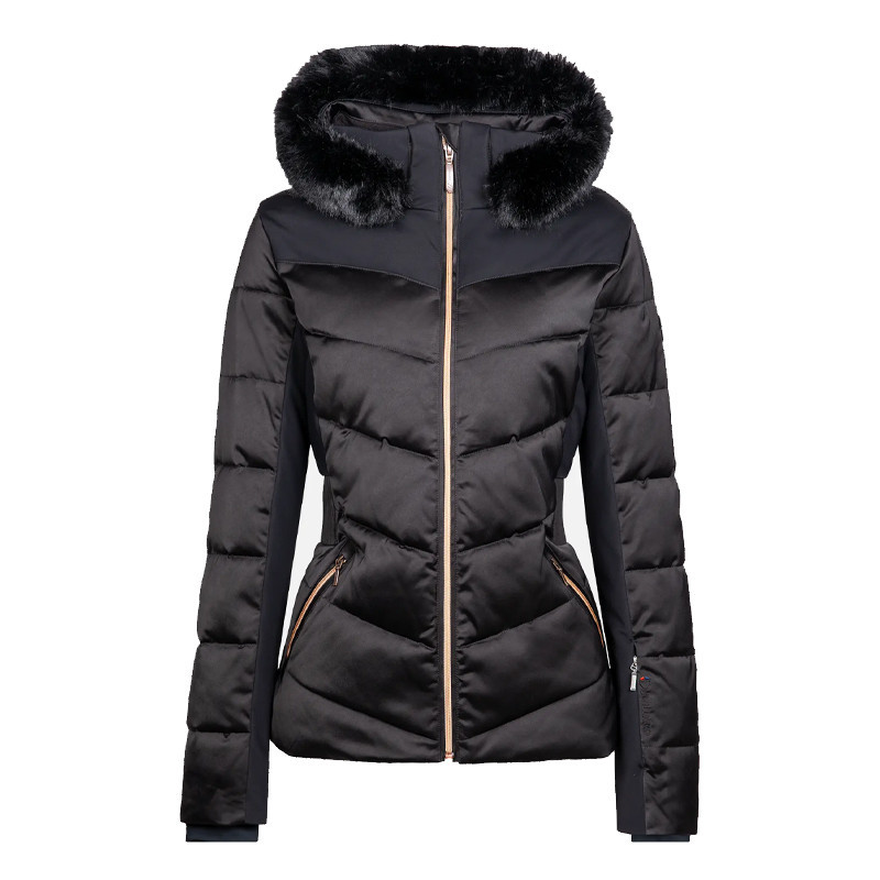 DOUDOUNE DE SKI FEMME CLARISSE FF DUVILLARD NOIR