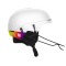 SALOMON CASQUE DE SKI S/RACE SL BLANC AVEC BARRE