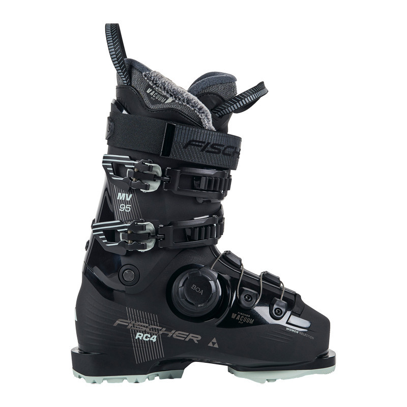 CHAUSSURES DE SKI JR RC4 95 MV BOA VAC GW FISCHER BLACK