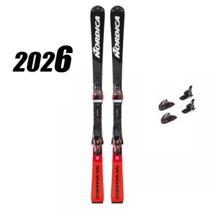 SKI DOBERMANN SL RACE PLATE MINIMES + FIXATIONS COMP NORDICA 2026