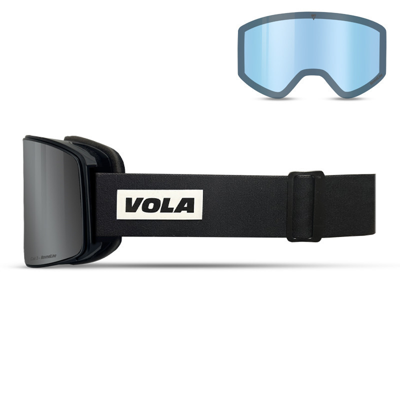 MASQUE DE SKI HYPNOTIC VOLA 2 ECRANS NOIR