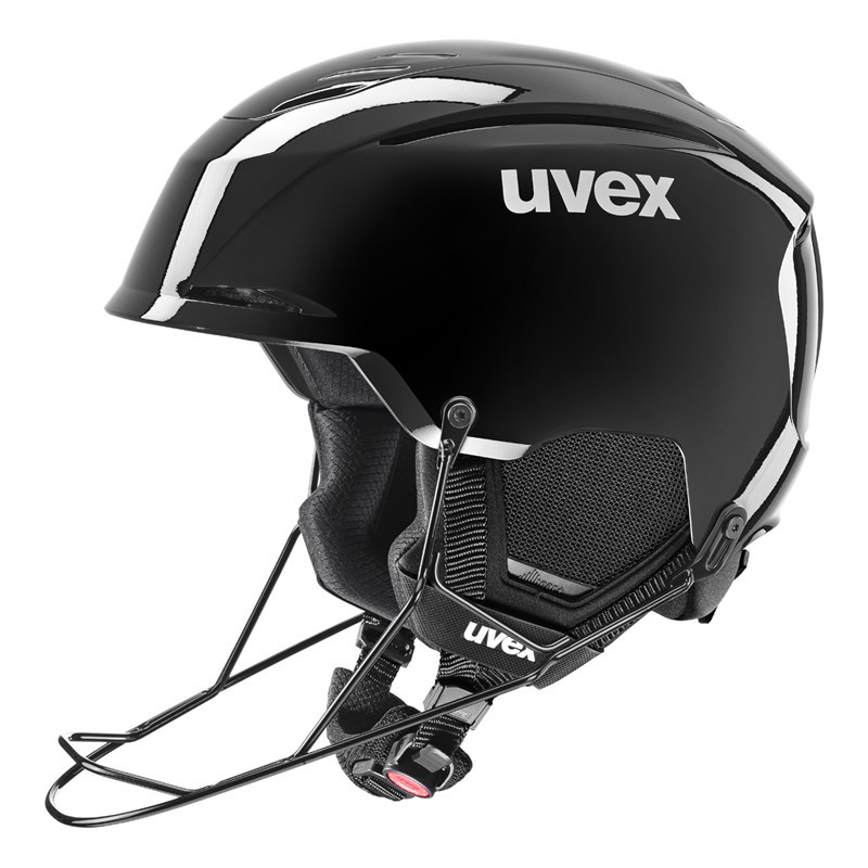 CASQUE DE SKI SL RESOLUTION SLALOM + BARRE UVEX NOIR