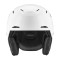 CASQUE DE SKI RESOLUTION SLALOM + BARRE UVEX BLANC