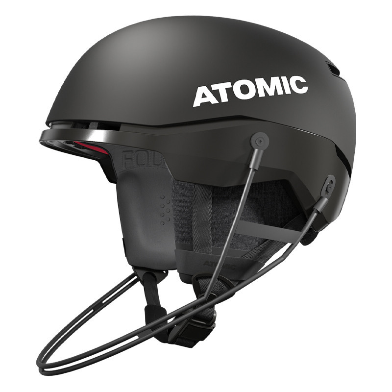 CASQUE DE SKI REDSTER SLALOM + BARRE ATOMIC NOIR