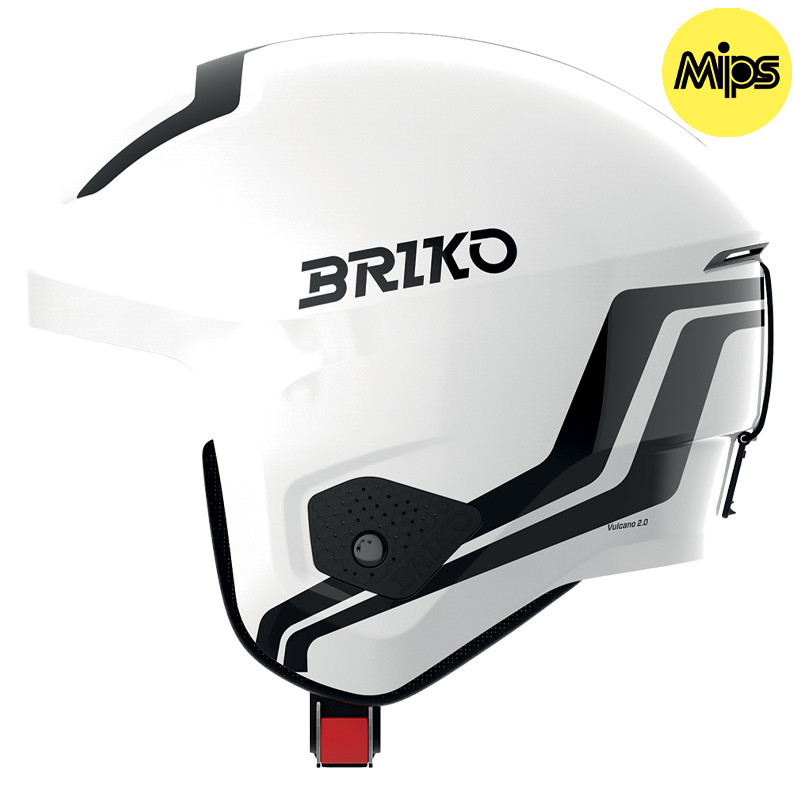 CASQUE DE SKI FIS VULCANO 2.0 MIPS BRIKO BLANC/NOIR