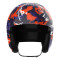 CASQUE DE SKI FIS VULCANO 2.0 GRAPHIK BRIKO ORANGE/VIOLET