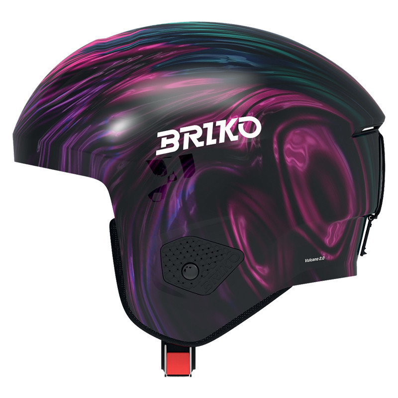 CASQUE DE SKI FIS VULCANO 2.0 GRAPHIK BRIKO VIOLET/BLANC