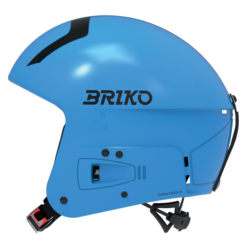 CASQUE DE SKI JUNIOR VULCANO FIS 6.8 BRIKO BLEU NEON