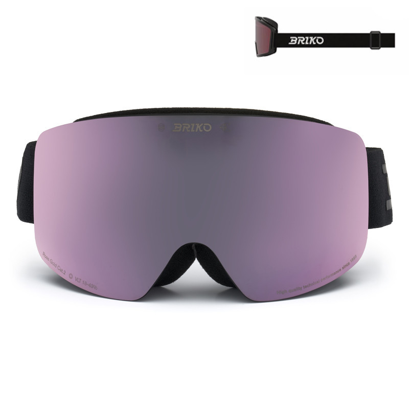 MASQUE DE SKI FROSTBITE 7.7 BRIKO NOIR