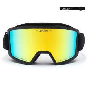 MASQUE DE SKI FROSTBITE 7.7 BRIKO NOIR