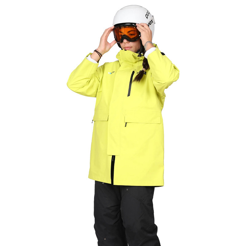 VESTE DE PLUIE JUNIOR LEVEL JAUNE