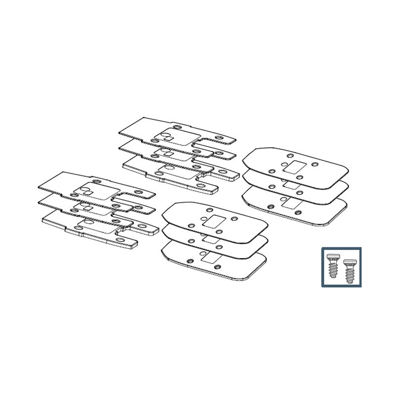 LIFTER POUR FIXATIONS SPX12/14 ROCKERACE 3MM OU 5MM LOOK