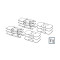 LIFTER POUR FIXATIONS SPX12/14 ROCKERACE 3MM OU 5MM LOOK