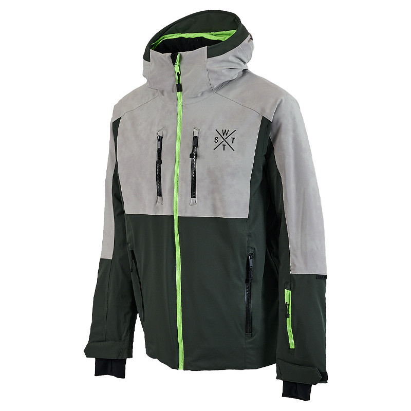VESTE DE SKI BLOW WATTS ACID LIMESTONE