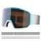 MASQUE DE SKI S/VIEW 3 PHOTOCHROMIC SALOMON BLANC