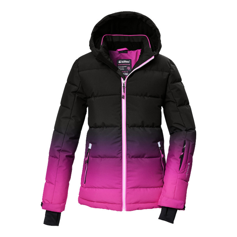 VESTE DE SKI KSW 330 JUNIOR KILLTEC NEON ROSE