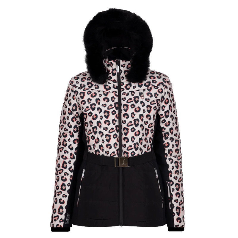 VESTE DE SKI FEMME CAPRI AULP LEOPARD