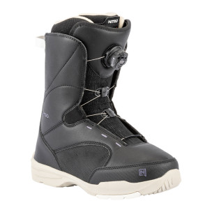 BOOTS SNOWBOARD FLORA BOA NITRO NOIR