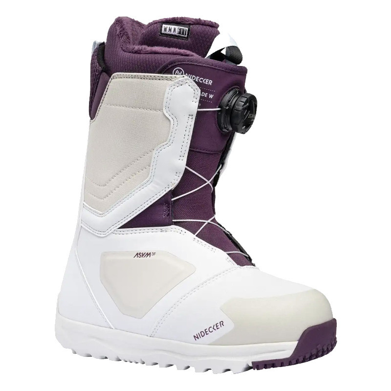BOOTS SNOWBOARD CASCADE NIDECKER BLANC