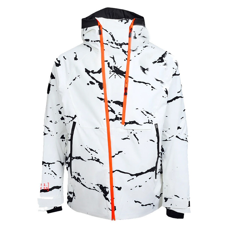 VESTE DE SKI 1VENOM WATTS CAMO BLANC