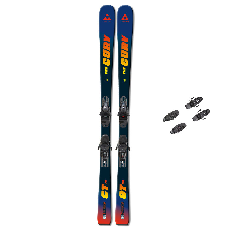 PACK SKI THE CURV XTR GT 76 + FIXATIONS RS 10 PR FISCHER