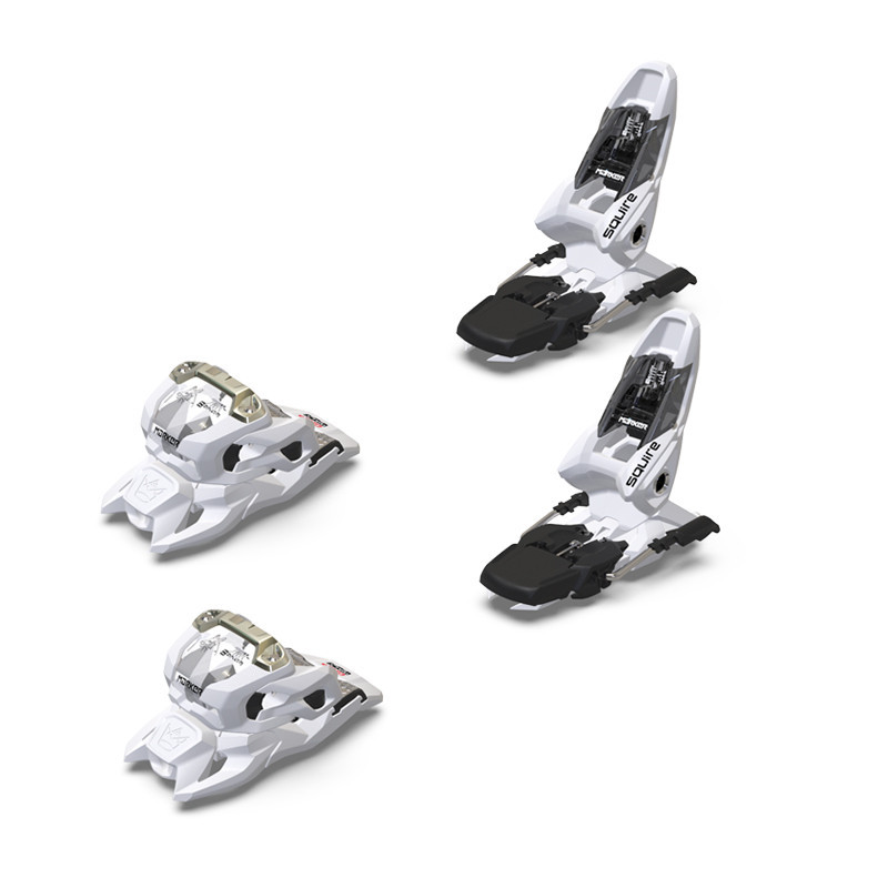 FIXATIONS DE SKI SQUIRE 11 MARKER BLANC 90MM