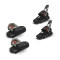 FIXATIONS DE SKI LOWRIDE 12 TCX BLACK/RED MARKER
