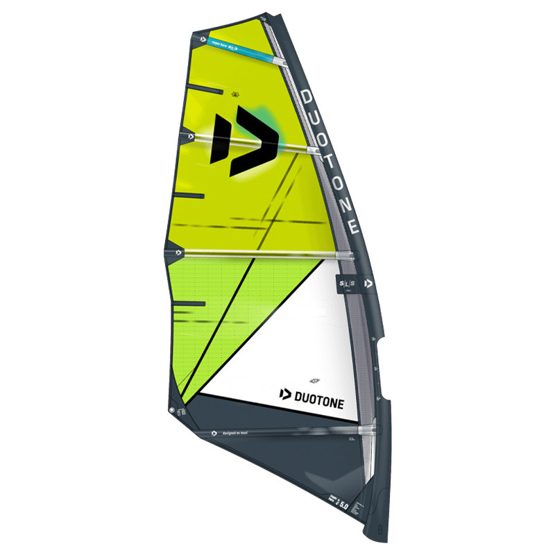 VOILE SUPER HERO SLS DUOTONE JAUNE/GRIS 2026