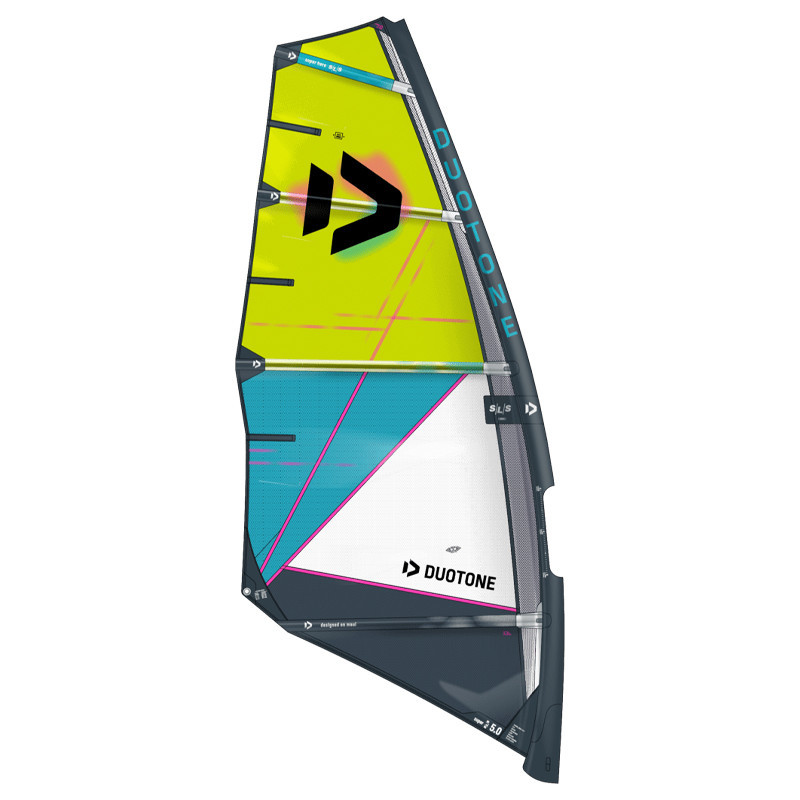 VOILE SUPER HERO SLS DUOTONE JAUNE/TURQUOISE 2026