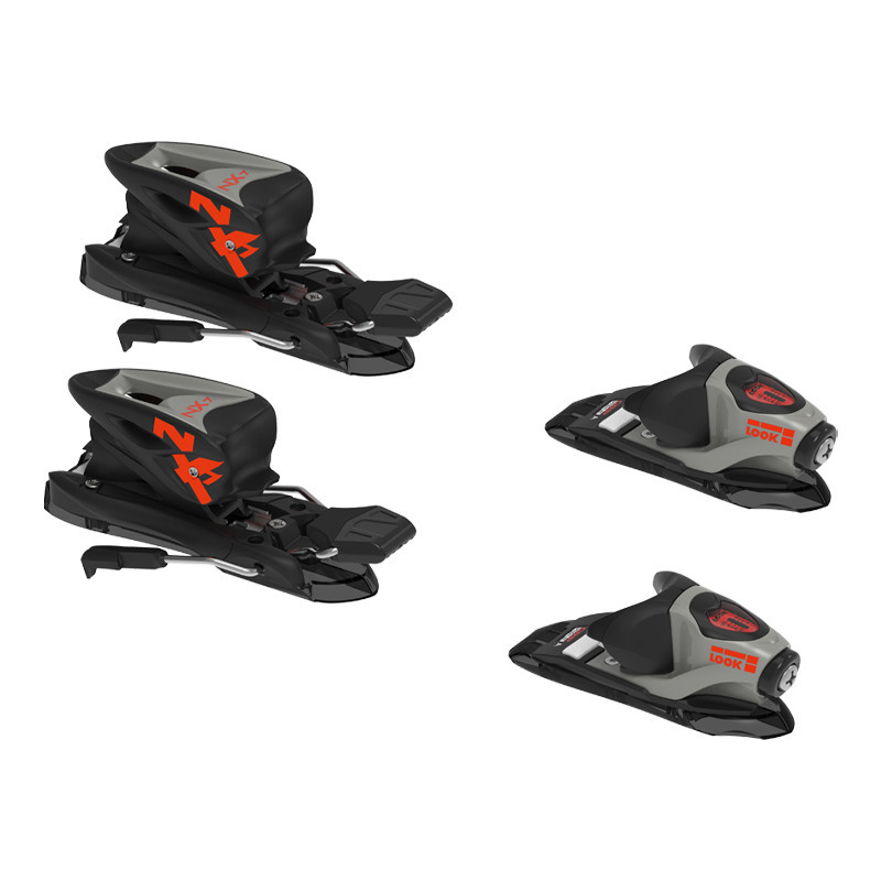 LOOK FIXATIONS DE SKI NX 7 GW B73 SILVER RED