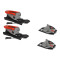 LOOK FIXATIONS DE SKI NX 10 GW B73 SILVER RED