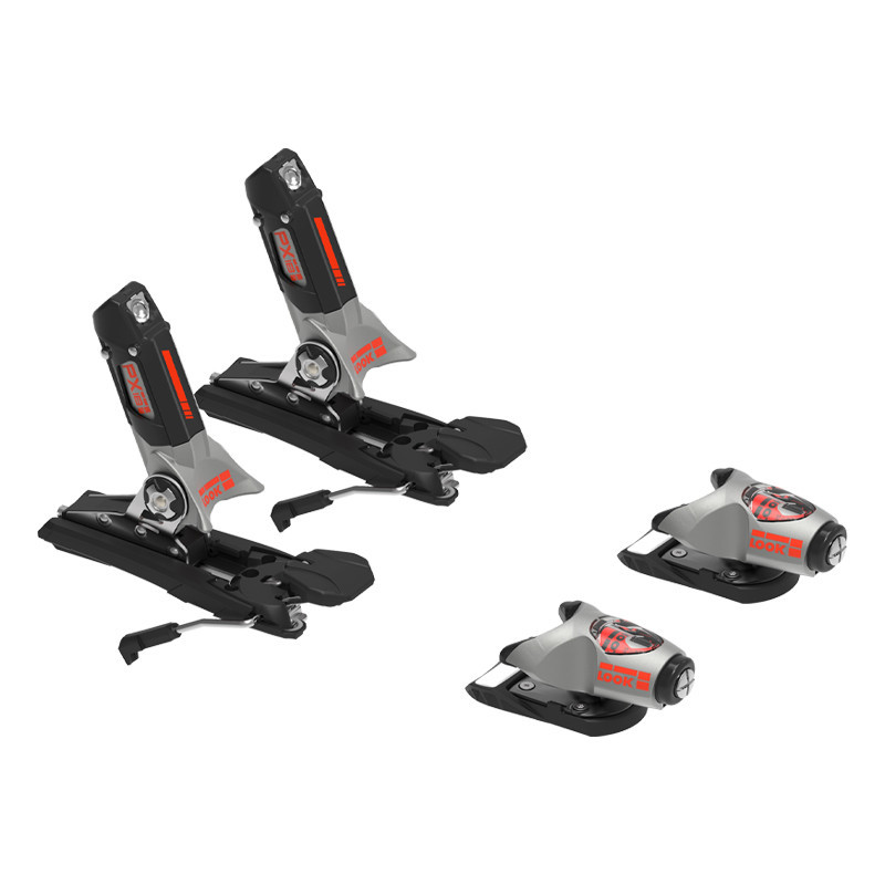 LOOK FIXATIONS DE SKI PX18 WC SILVER RED