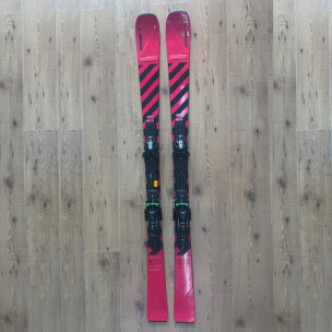 PACK SKI TEST VOYAGER PLIABLE + FIXATIONS EMX12 ELAN PINK 7