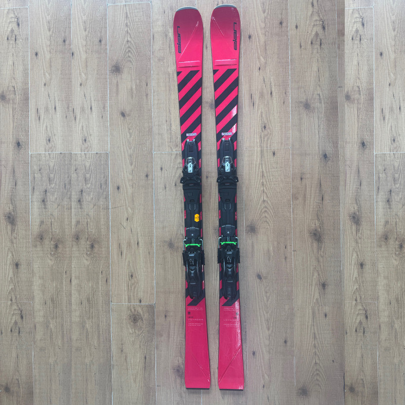 PACK SKI TEST VOYAGER PLIABLE + FIXATIONS EMX12 ELAN PINK 6