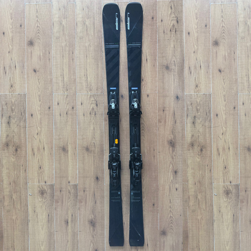 PACK SKI TEST VOYAGER PLIABLE + FIXATIONS EMX12 ELAN BLACK 4