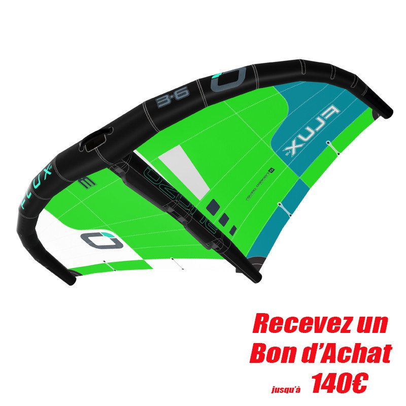 AILE WING FLUX V2 OZONE VERT