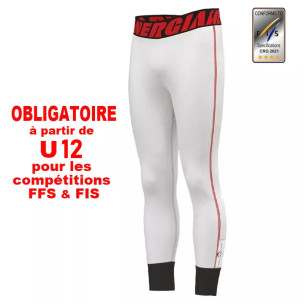 PANTALON 3/4 CUT-RESISTANT 4* FIS ENERGIAPURA BLANC