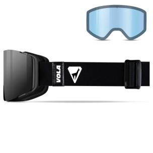MASQUE DE SKI HYPNOTIC VOLA NOIR 2 ECRANS