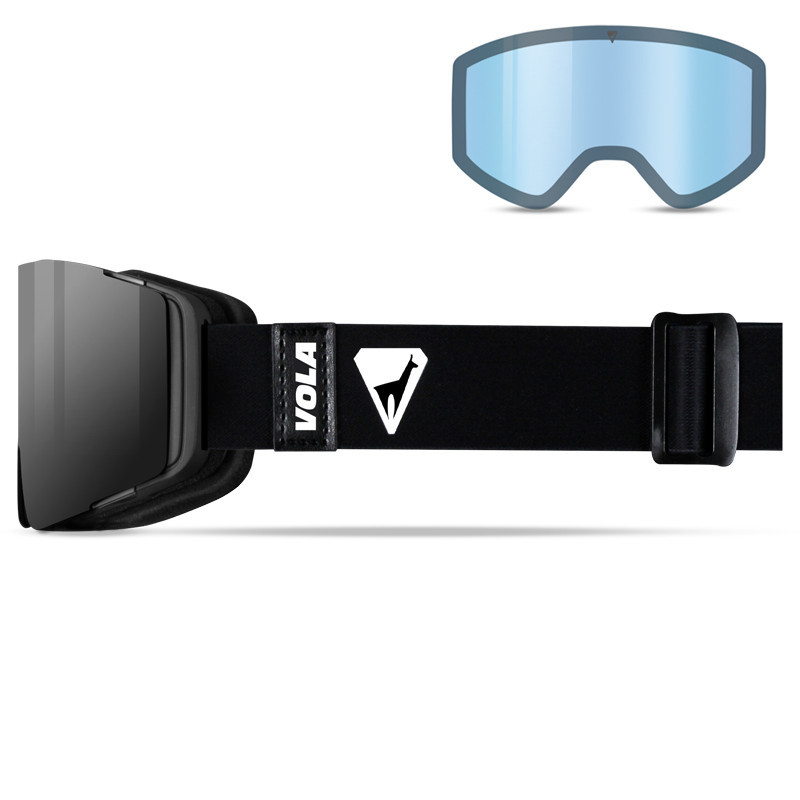 MASQUE DE SKI HYPNOTIC VOLA NOIR 2 ECRANS