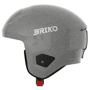 CASQUE DE SKI FIS VULCANO 2.0 GRAPHIK BRIKO GRIS PAILLETÉ