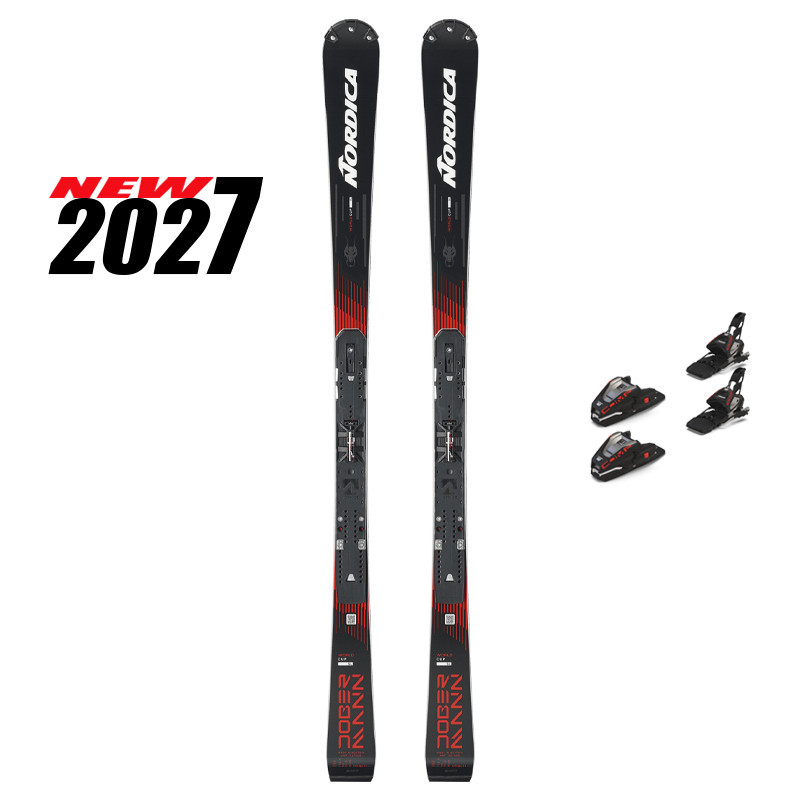 PACK SKI DOBERMANN SL RACE PLATE MINIMES NORDICA 2027