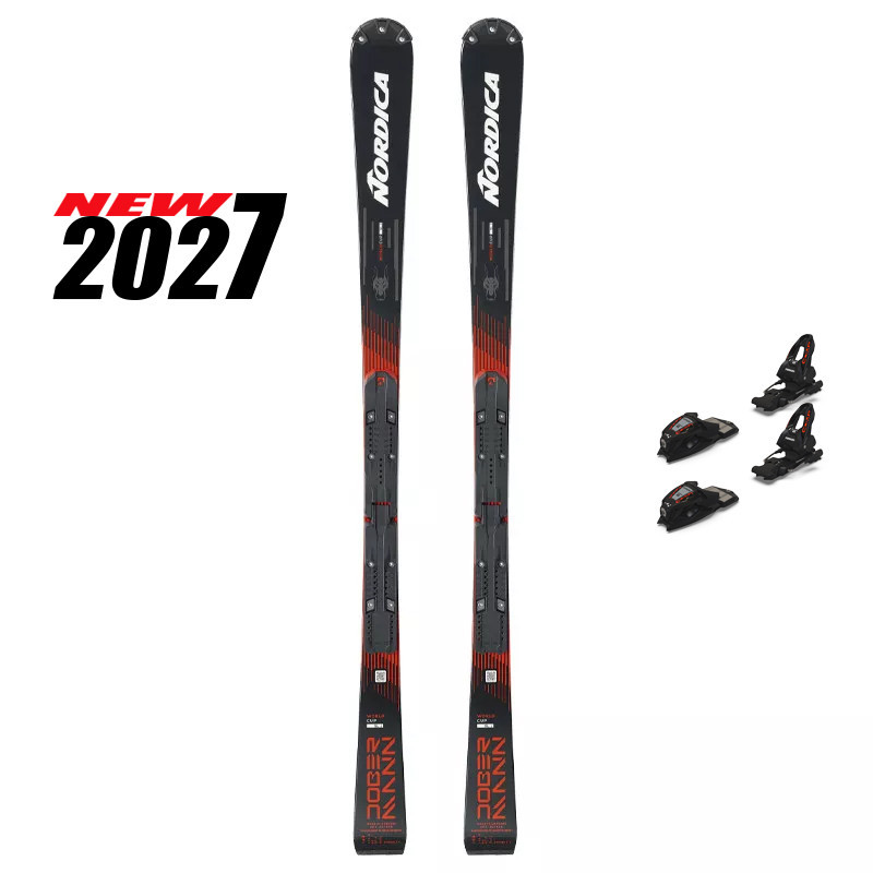 PACK SKI DOBERMANN SLJ PLATE JUNIOR NORDICA 2027