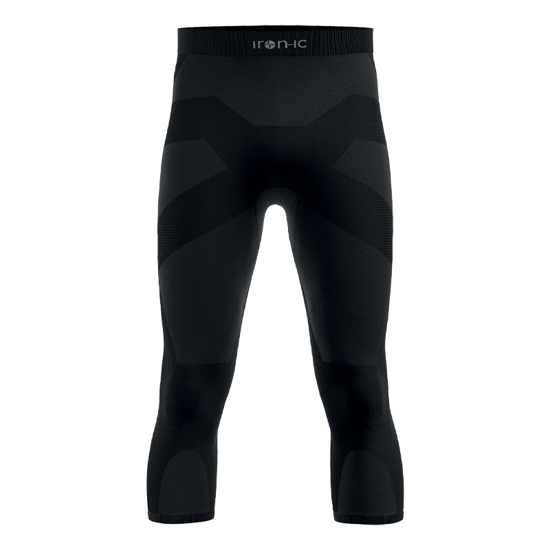 PANTALON 3/4 SOUS-VETEMENT TECHNIQUE I-PROTEC I-SOFT IRON-IC NOIR