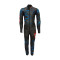 COMBINAISON DE SKI JUNIORT AIR 12 EXTREME WINTER NOIR/BLEU