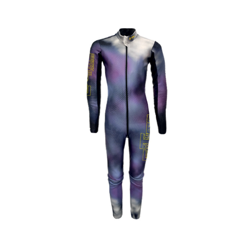 COMBINAISON DE SKI FIS SKY AVEC PROTECTIONS EXTREME WINTER VIOLET