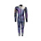 COMBINAISON DE SKI FIS SKY AVEC PROTECTIONS EXTREME WINTER VIOLET
