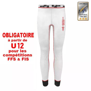 PANTALON SOUS-VETEMENT 3* FIS CUT-RESISTANT EXTREME WINTER BLANC