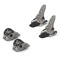 FIXATIONS DE SKI GRIFFON X 13 MARKER SABLE NOIR